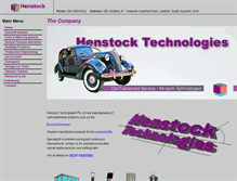 Tablet Screenshot of henstock.com.au